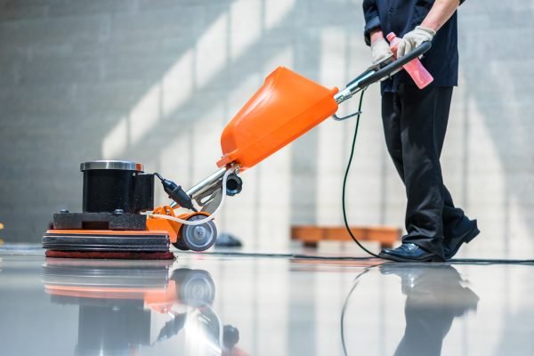 Floor Stripping and Waxing